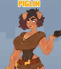 Piglin girl
