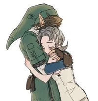 Link and Ilia 