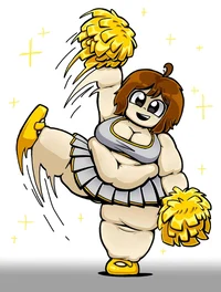 chubby Cheerleader