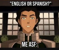 English or Spanish