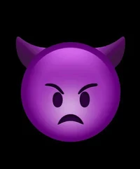 Demon angry emoji