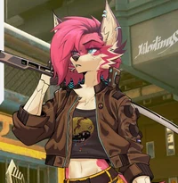 Furry V Cyberpunk