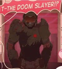 Doom slayer x hazbin