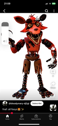 Withered Foxy 