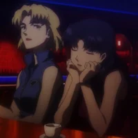 Misato and Ritsuko