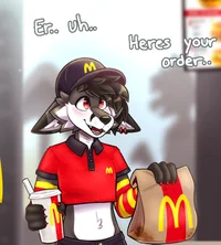 Furry femboy mcdonal