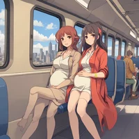 Pregnant train 
