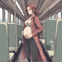 Pregnant train 