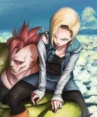 Android 18 and 16