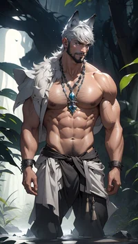 Arctic Wolf Man