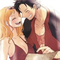 Nami y Luffy