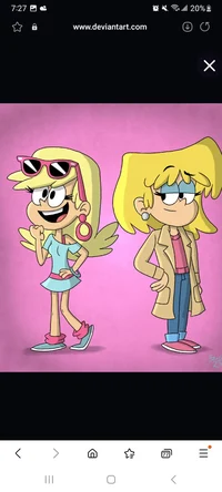Lori and leni loud
