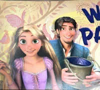 Rapunzel and Flynn 