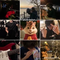 Bts x Alvin the chum