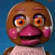 Chocolate toy chica