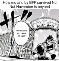 MHA-no nut november