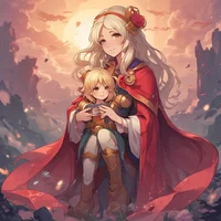 Hero and daughter