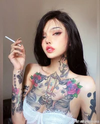 Korean tattoo wife