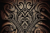 Dark Tribal Maori