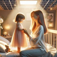 Mom and baby