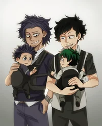 Izuku and Hitoshi
