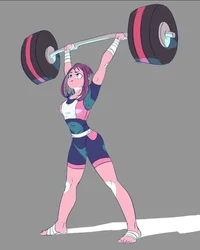 Ochaco workout 