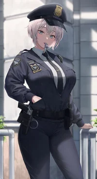 Miyuki tomboy cop