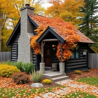 Wooden house