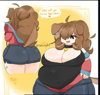 Chubby dog GF