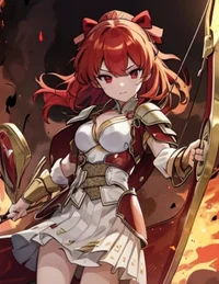 Fire girl knight
