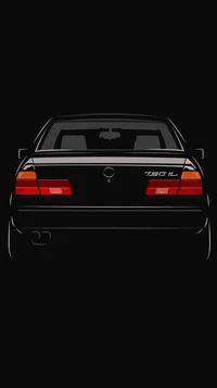 BMW M5 E34 750i