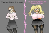 Nerdboy - bimbo girl