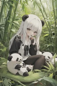 Panda girl