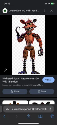 -Withered Foxy-
