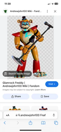 Glamrock Freddy 