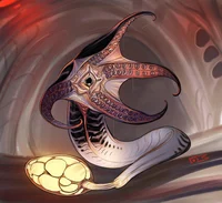 Паразит с присосками