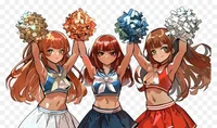 Cheerleader Trio