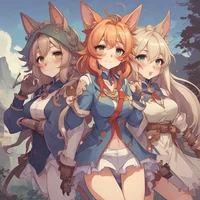 Cat Girl Familiars