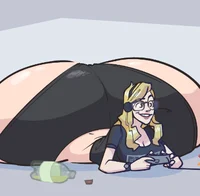 Big Butt Gamer Girl
