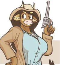 Cow Woman Sheriff