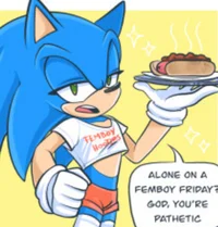 Femboy modern sonic