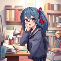 Nerdy girl