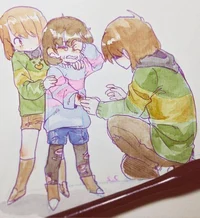 крис чара и фриск 