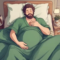 Pregnant husband 