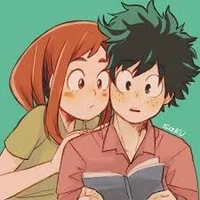 Uraraka and Midoriya
