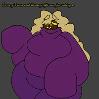 Straw forgets makeup