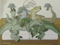 4 velociraptors 