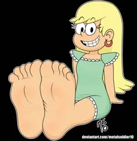 Leni Loud Feet