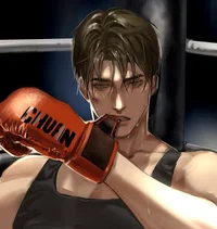 Handsome fighter