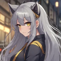 moth cat girl